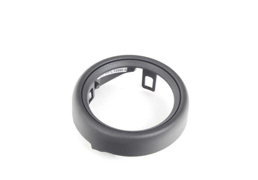 Moldura manecilla puerta negra interior derecha OEM 51412753336 para MINI R56, R55, R57, R58, R59... y más. Original MINI.