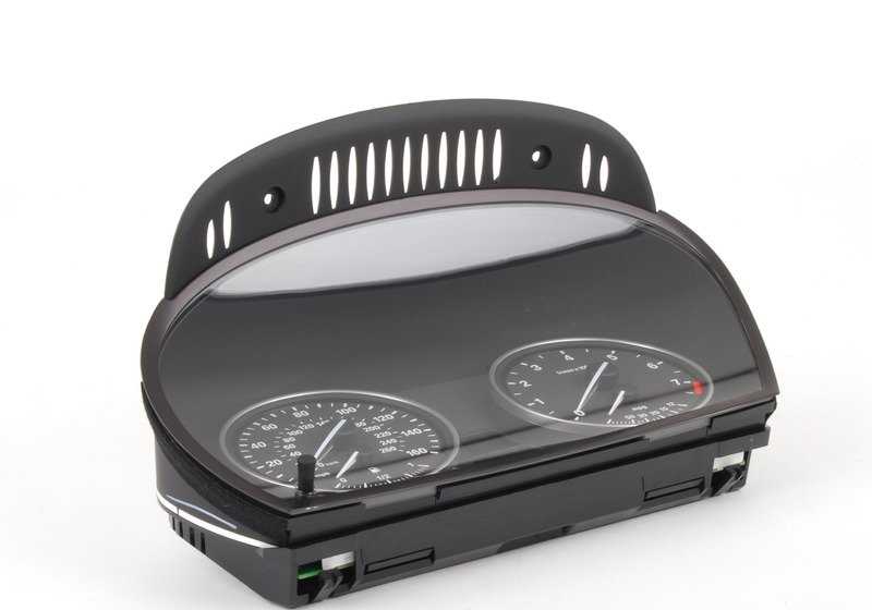 Cuadro de instrumentos sin codificar OEM 62109236812 para BMW X5 E70, E70N. Repuesto original BMW.