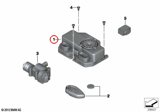 Unité de contrôle alarme antivol DWA OEM 65755A958C2 pour motos BMW R 1250 GS, R 1250 RT, S 1000 RR, F 900 XR, C 400 GT… et plus. Original BMW Motorrad