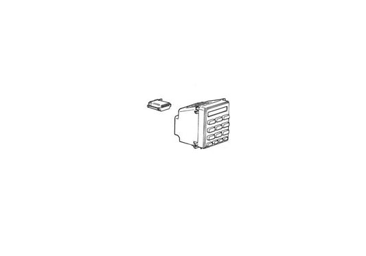 Conector codificador OEM 65811380891 para BMW E30 M3 {E30 (M3 1001, 1005, 1007)}. Compatible solo con versiones S14 con cambio manual. Original BMW.