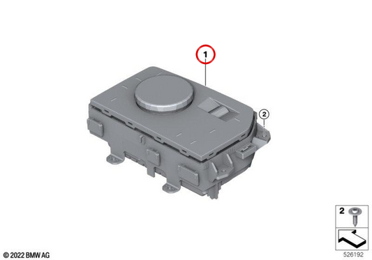 Module de commande IDrive (contrôleur) OEM 65825A8FF86 pour BMW G20, G21, G22, G23, G26, G28, G80, G82, G83. BMW d'origine.