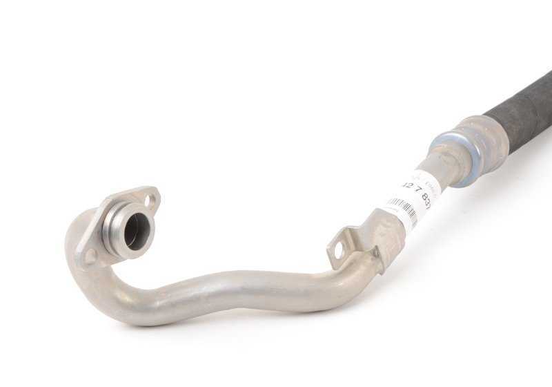 Tubo de presión de aceite OEM 11427837253 para BMW E60, E61, E63, E64. Pieza original BMW para sistema de lubricación. Repuesto ideal para mantener el buen funcionamiento del motor.