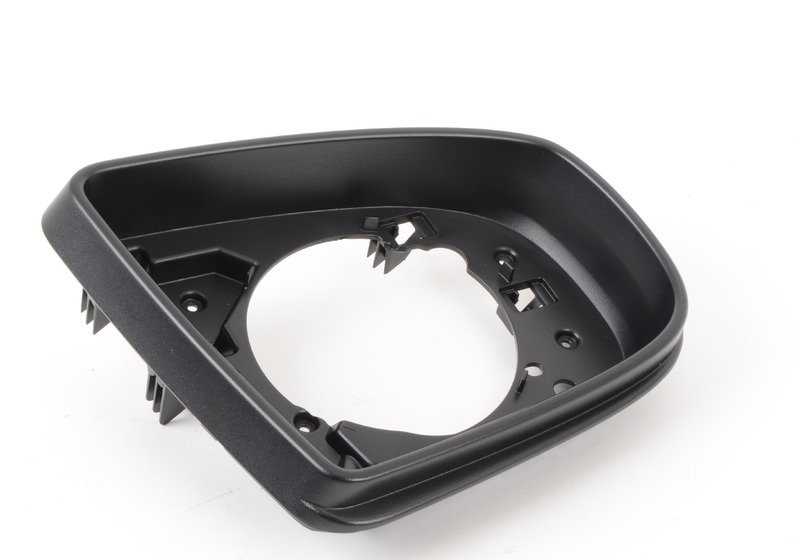 Marco derecho para retrovisor exterior OEM 51167180738 para BMW X5 E70, X5 E70 LCI, X6 E71, X6 E72 Hybrid. Original BMW.