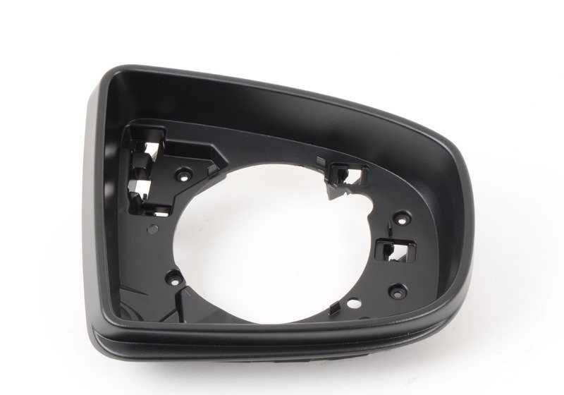 Marco derecho para retrovisor exterior OEM 51167180738 para BMW X5 E70, X5 E70 LCI, X6 E71, X6 E72 Hybrid. Original BMW.