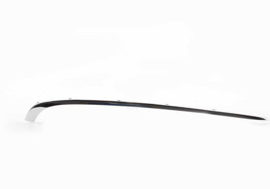 Embellecedor lateral izquierdo cromado OEM 51128125433 para BMW Serie 7 E38. Original BMW.