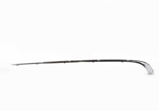 Embellecedor lateral izquierdo cromado OEM 51128125433 para BMW Serie 7 E38. Original BMW.