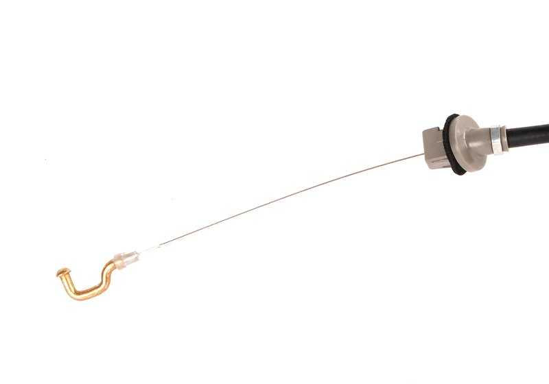 Cable del acelerador OEM 35412228505 para BMW E36. Compatible con versiones gasolina, volante a la derecha o izquierda. Recambio original BMW.