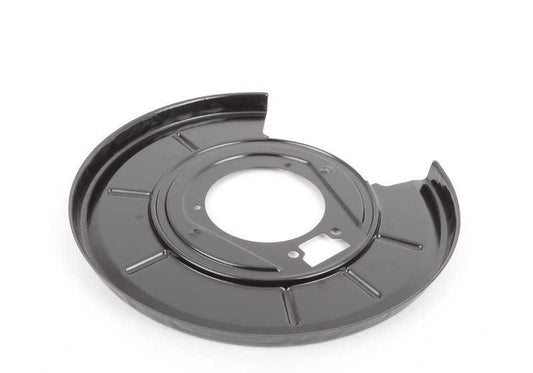 Chapa protectora de freno trasero izquierdo OEM 34212228003 para BMW Z3 (E36) M3.2. Original BMW.