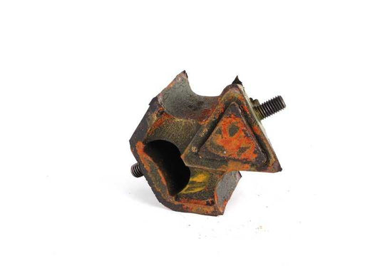 Silentblock Links Motor OEM 11811245617 für BMW E21 {315, 316, 318} Alle Varianten. Motorkautschukstütze. Original BMW.