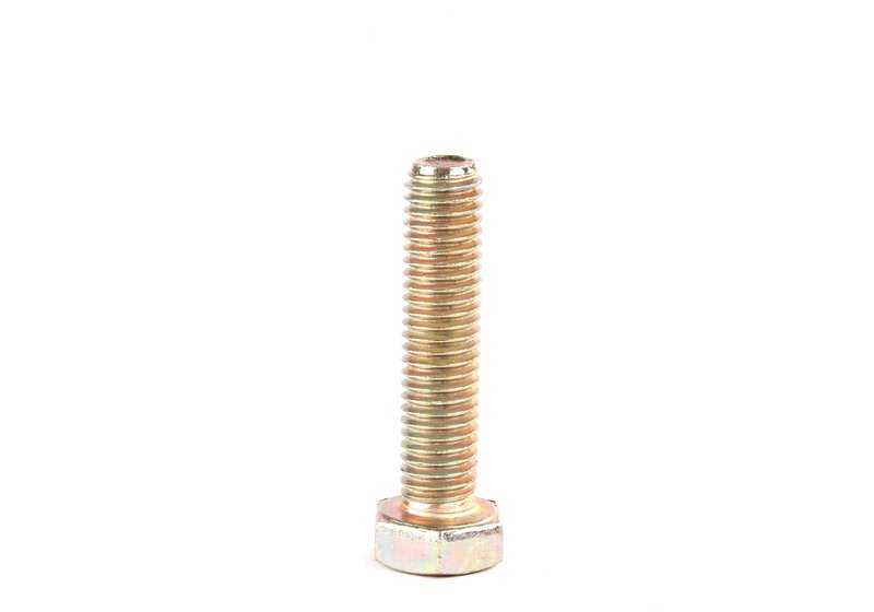 Tornillo hexagonal M8x35 OEM 07119913676 para BMW E21, E30, E36, E12, E28, E34, E39, E24, E23, E32, E38, E31, Z1, Z3. Original BMW.