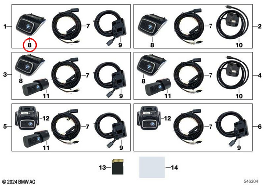 BMW F20, F21, F40 Serie 2 F22, F23, F44, F45, F46 F87 G42 G87 U06 Serie 3 F30, F31, F34, F80 G20, G21, G28, G80 Serie 4 F32, F33, F36 F82 G22, G23, G26 G82, G83 Serie 5 F90 G30, G31, G38 G60 Serie 6 G32 Serie 7 G11, G12 G70 Serie 8 F91