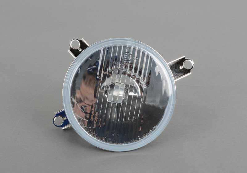 Luz de carretera derecha OEM 63121378338 para BMW E34, E32. Compatible con faros HELLA. Repuesto original BMW.