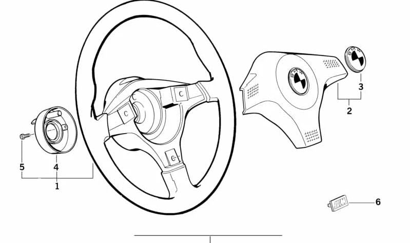 Plate for BMW E21, E30, E36, E12, E28, E34, E24, E23, E32, E31 (OEM 32331117279). Genuine BMW