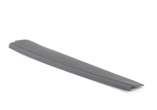 Embellecedor marco ventana izquierdo OEM 51411906475 para BMW E30. Recambio original BMW.