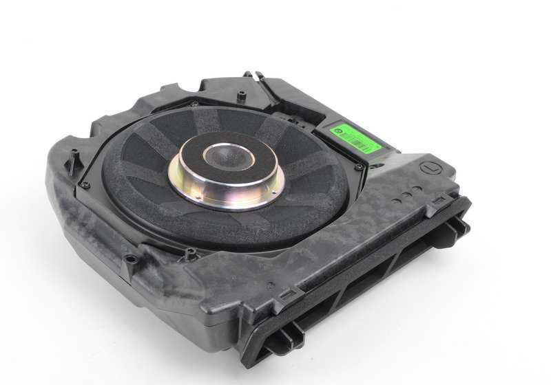 Altavoz central graves OEM 65139230669 para BMW F06, F06N, F12, F12N, F13, F13N. Parte del sistema de sonido High End Surround. Original BMW.