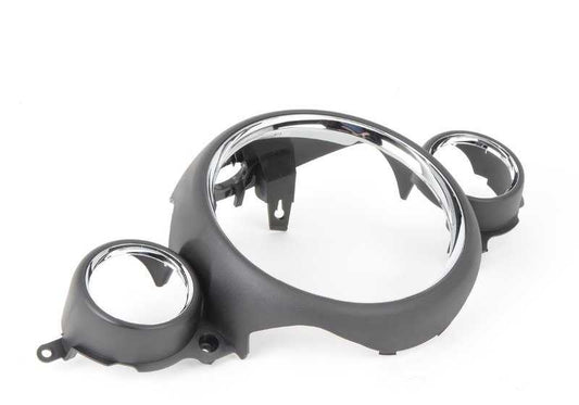 Cubierta de instrumentos cromo OEM 51452752794 para MINI R56, R55, R57, R58, R59... y más. Original MINI.