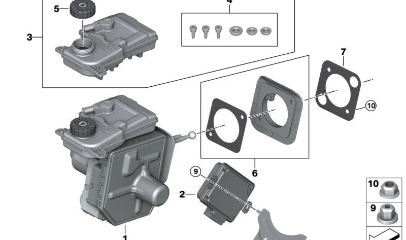 Unidad de control SAS OEM 34509500026 para BMW G20, G21, G28, G42, G87, G80, G81, G22, G23, G26, G82, G83, G30, G31, G38, F90N, G32, G11, G12, F91, F92, F93, G14, G15, G16, F97, G01, G08, F98, G02, F95, G05, G18, F96, G06, G07. Original BMW.
