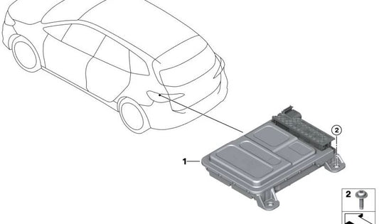 Unidad de control Power Control Unit OEM 61425A64392 para BMW Serie 2 U06 (220i, 223d xDrive, 223i, 223i xDrive) y BMW X1 U11 (16i, 20d). Original BMW.