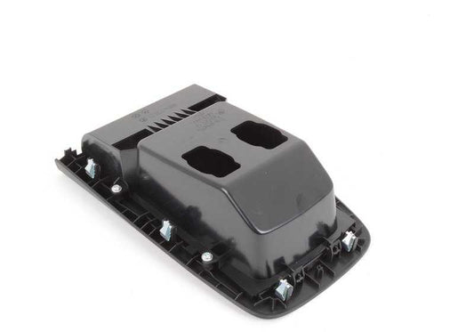 Embellecedor trasero consola central cromado OEM 51168046329 para BMW E92 M3 y E93 M3. Original BMW.