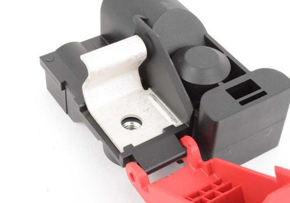 Soporte de batería B+ OEM 61146967184 para BMW X5 E70 (3.0d, 3.0sd, 3.0si, 4.8i, M) y BMW X6 E71. Original BMW.