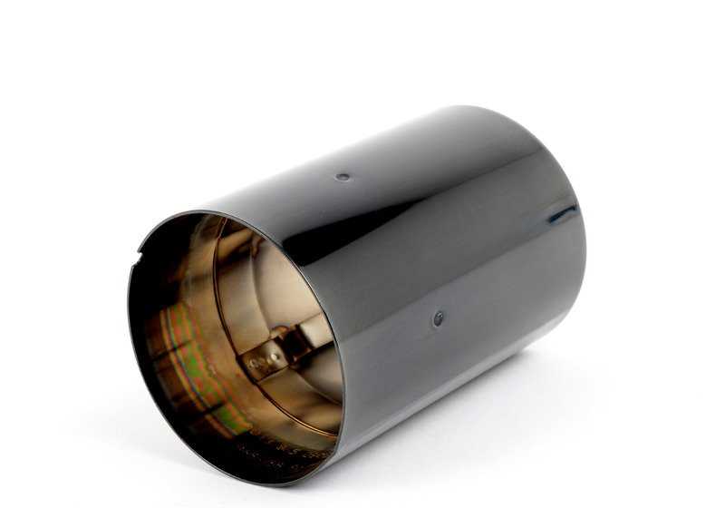 Exhaust outlet for BMW F20N, F21N, F22, F23, F46, F30, F31, F34, F35, F32, F33, F36 (OEM 18307622764). Genuine BMW.