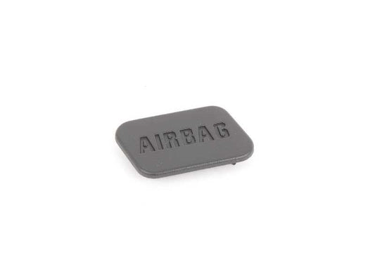 Tapa izquierda del airbag OEM 51418225495 para BMW E36 {316g, 316i, 318tds}. Pieza original BMW. Ideal para sustituir la tapa lateral del airbag en el lado del conductor. Color negro.