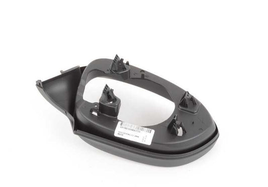 Soporte izquierdo negro OEM 51168045059 para BMW E90 M3 (PM91, PM93, VA91, VA93). Original BMW.