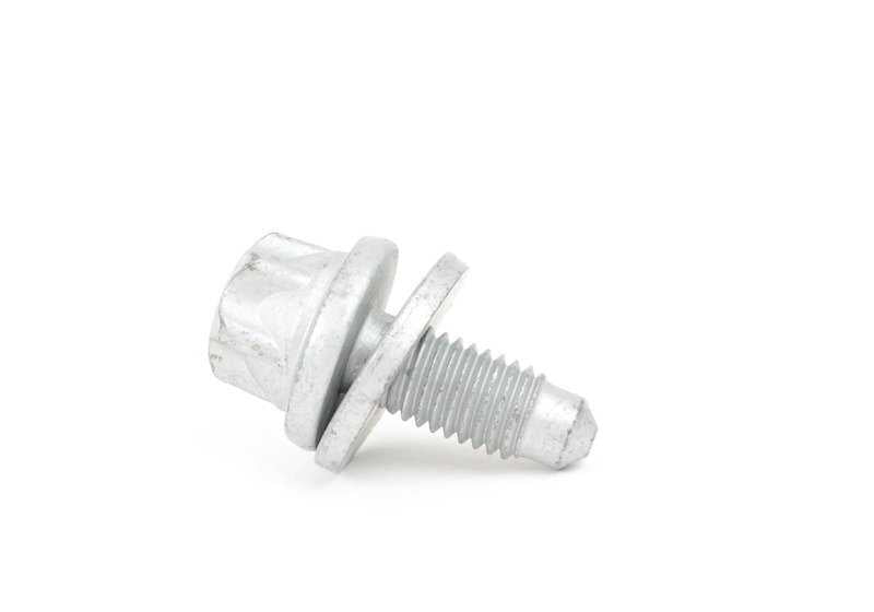 Tornillo torx con ala OEM 07147270121 para BMW F20 {114d,116d,118d,114i,116i} compatible con refuerzos de carrocería y pared frontal. Pieza original BMW.