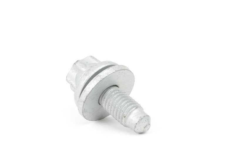Tornillo torx con ala OEM 07147270121 para BMW F20 {114d,116d,118d,114i,116i} compatible con refuerzos de carrocería y pared frontal. Pieza original BMW.