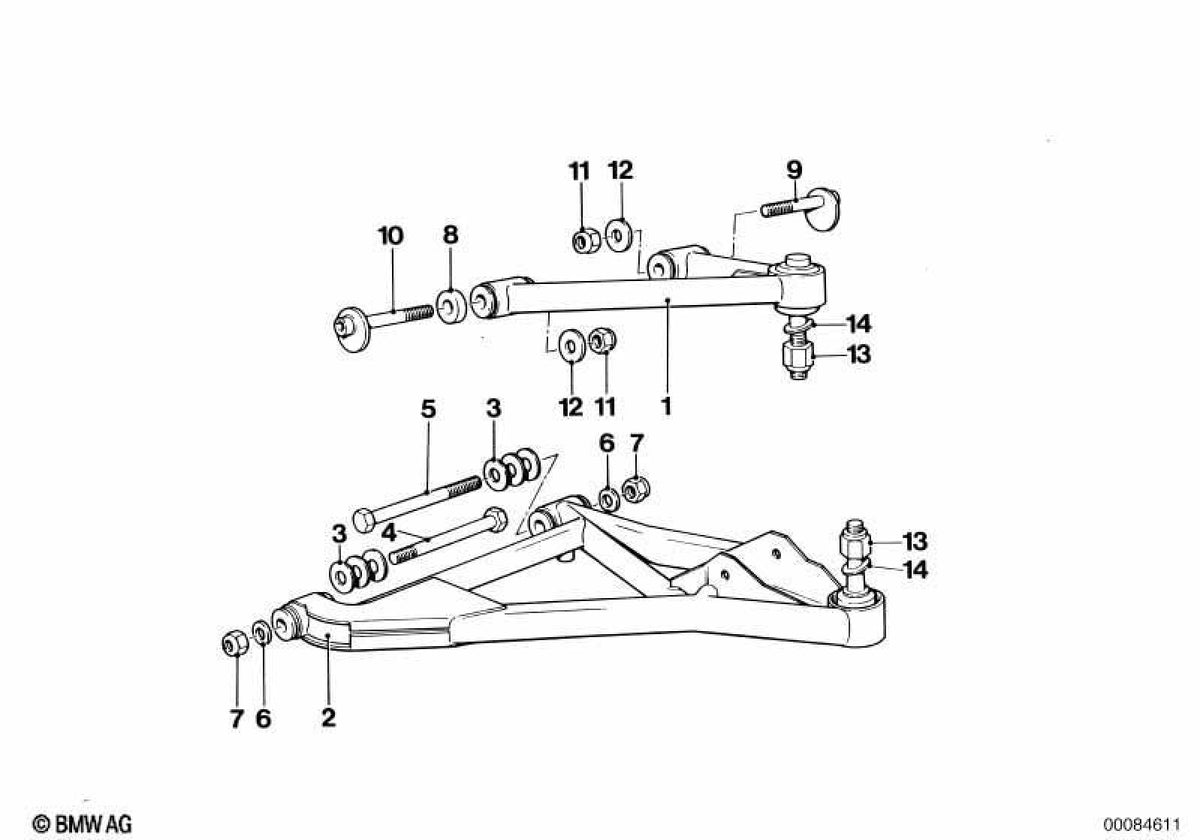 Arruela OEM 31122160312 para BMW E30, E36, E46, E28, E34, E39, E60, E63, E64, E65, E66, E83, E53, Z3, Z4, Z8. BMW genuíno.