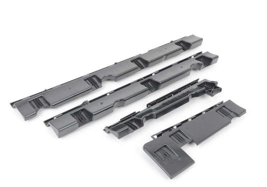 OEM right support guide 5177224456 for BMW E90, E91. Original BMW.