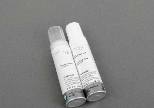 Pincel de retoque color Azul Orient metalizado 317 OEM 51910419749 para BMW {E46,E60,E61,E65,E66,E83,E85,X3,X5,Z4,Z8}. Original BMW.