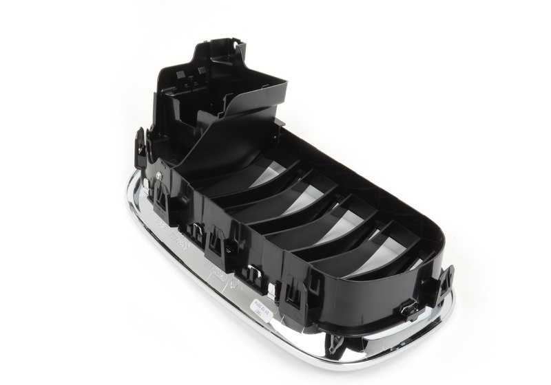 Rejilla decorativa frontal izquierda OEM 51138057229 para BMW F10 M5 (2011-2016). Original BMW.