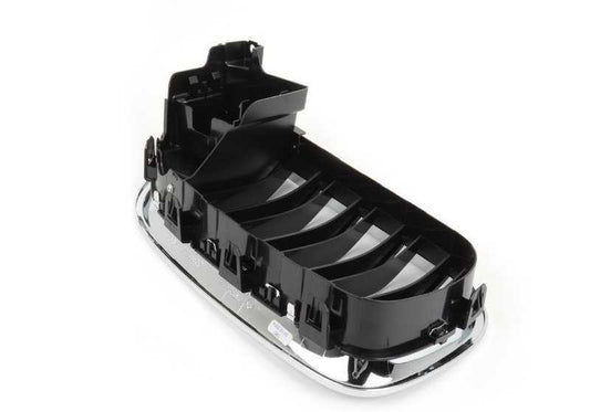 Rejilla decorativa frontal izquierda OEM 51138057229 para BMW F10 M5 (2011-2016). Original BMW.
