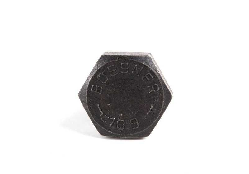 Tornillo hexagonal para BMW Serie 3 E21, E30, E36, E46, E92, Serie 5 E12, E28, E34, E39, Serie 6 E24, Serie 7 E23, E32, E38, E65, E66, Serie 8 E31, X5 E53, Z8 E52 (OEM 07119911694). Original BMW