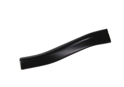 Moldura izquierda puerta OEM 51131961771 para BMW E30 318i, 320i (modelos con cambio manual y automático, tracción trasera, años 1986-1993). Color negro. Original BMW.
