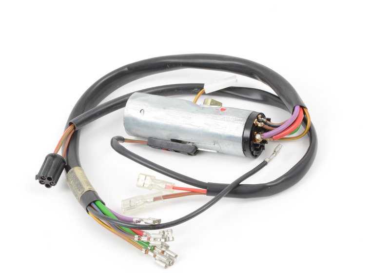 Cerradura de dirección OEM 32321150462 para BMW E21. Recambio original BMW.