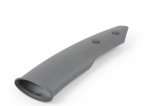 Cubierta tubo "gun metal grey" derecha OEM 51459125412 para MINI Cabrio R52 (2002-2008). Original MINI.