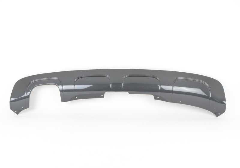 Embellecedor de parachoques trasero OEM 51128038991 para BMW E84. Original BMW.