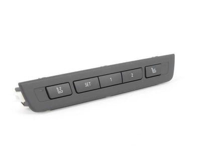 Mando de control funciones extra de asiento OEM 61319361190 para BMW F07, F10, F11, F18, F01, F02, F03, F04. Original BMW.