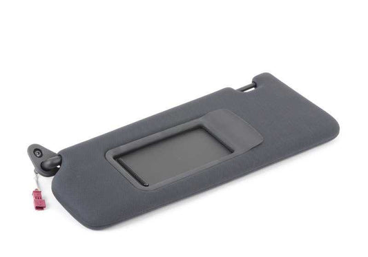 Parasoles tela izquierda OEM 51167960067 para BMW E92, E93. Original BMW.