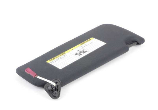 Parasoles tela izquierda OEM 51167960067 para BMW E92, E93. Original BMW.