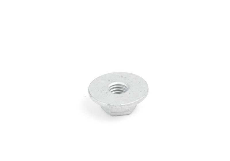 Hex Flange Nut for BMW F34, F32, F33, I12N, I15, U11, U12, F97N, F98, G02, E70, F15, F85 (OEM 31316771889). Original BMW