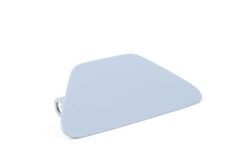 Tapa lateral derecha imprimada OEM 51118055236 para BMW F10. Pieza original BMW. Ideal como recambio de la cubierta exterior derecha del parachoques delantero.