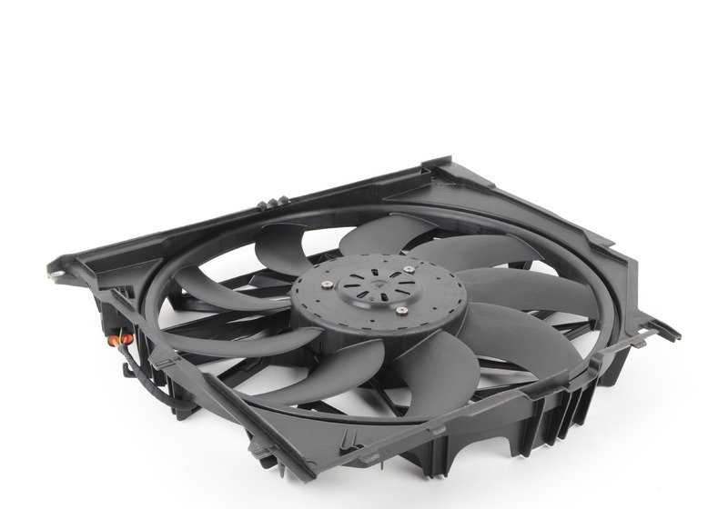 Fan con alloggiamento OEM 17427542912 per BMW Z4 E85, E86. Prodotto BMW originale.