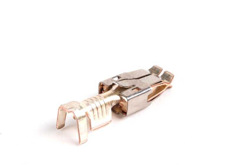 Conector doble plano OEM 61131370692 para BMW E81, E82, E87, E88, F20, F21, F52, E21, E30, E36, E46, E90, E91, E92, E93, F30, F31, F34, F35, G20, G21, G28, G80, G81, F32, G26, E12... Original BMW.