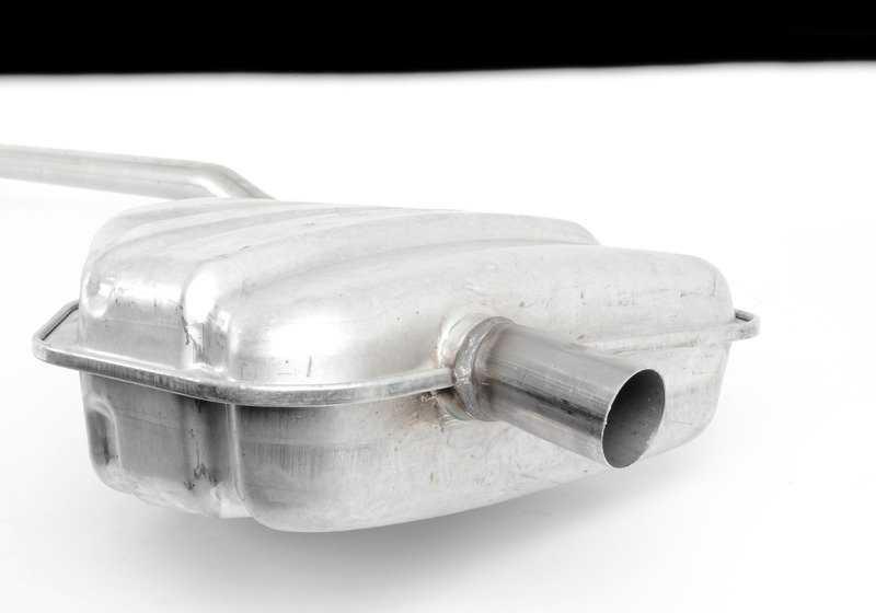 Sistema de escape trasero OEM 18307537083 para MINI R50, R52. Original MINI.