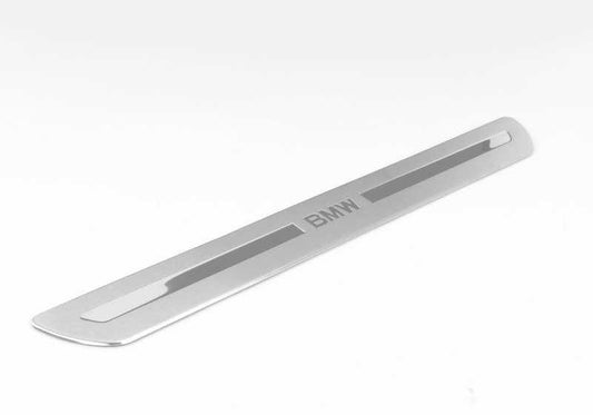 Embellecedor de estribo de acero inoxidable delantero derecho OEM 51478257872 para BMW E52. Original BMW.