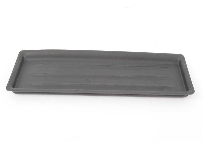 Alfombrilla interior para hueco de consola central OEM 51169232065 para BMW F30, F31, F34, F80, F32, F33, F36, F82, F83. Original BMW.