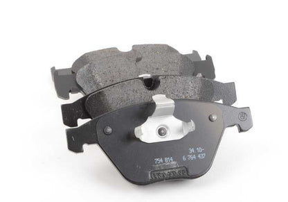 Juego de pastillas de freno sin amianto OEM 34116794915 para BMW E60, E61, E65, E66. Original BMW.